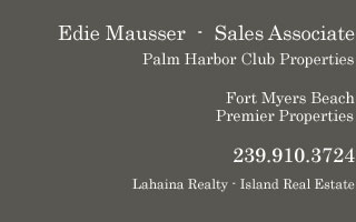 Palm Harbor Club property contact 